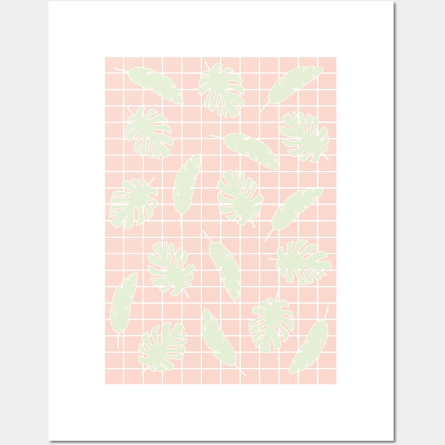 Pattern Grid Poster II Wall Art by fivemmPaper